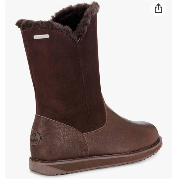 EMU Australia Women's Latrobe Winter Snow Boots Waterproof Brown Size 5 - Picture 3 of 13